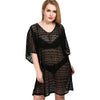 Plus Size See Through Openwork Cover Up for Women