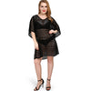 Plus Size See Through Openwork Cover Up for Women