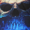 3D Skull Print Short Sleeves Tee