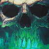 3D Skull Print Short Sleeves Tee