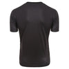 Short Sleeves Faux Collar Print Casual T-shirt
