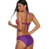 Ombre Color Halter Underwire Bikini Set