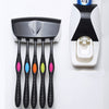 Dust-proof Automatic Toothpaste Toothbrush Holders Washing Set