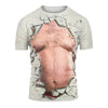 Chest Hair 3D Print Tee