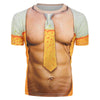 Muscle Tie 3D Print Tee
