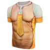 Muscle Tie 3D Print Tee