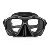 WHALE MK2600 + SK900 Professional Adult Diving Silicone Mask Glasses Snorkel Set