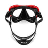 WHALE MK2600 + SK900 Professional Adult Diving Silicone Mask Glasses Snorkel Set