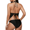 Halter Tie Back Tankini Set