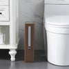 Multifunction Narrow Type Plastic Trash Can with Toilet Brush