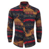 Ethnic Tribal Print Long Sleeves Shirt