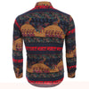 Ethnic Tribal Print Long Sleeves Shirt