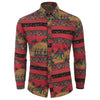 Ethnic Tribal Print Long Sleeves Shirt