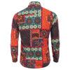 Ethnic Tribal Flowers Print Casual Shirt