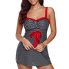 Ruffles Polka Dot Tankini and Boyshort