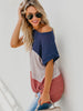 Contrast Knot Front T-shirt