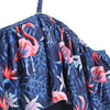 Flamingo Lace Up Cami Swimsuit