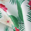 Belted Floral Leaf Flare Vintage Dress