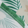 Belted Floral Leaf Flare Vintage Dress