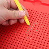 31 x 25CM Kids Educational Toy Magnetic Balls Drawing Board