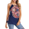 Printed Casual Cami Tank Top