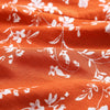 V Neck Cap Sleeve Floral Print A-line Cotton Tied Strap Women Wrap Dress