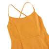 Sexy Slim Fit Crisscross Lace Up Spaghetti Strap Women Dress