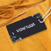 Sexy Slim Fit Crisscross Lace Up Spaghetti Strap Women Dress