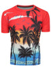 Palm Tree Print Short Sleeves Tee