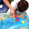 Inflatable Tummy Time Premium Water Mat for Infants Toddlers Perfect Play Activity Center Your Baby's Stimulation Growth