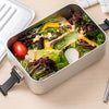 Jordan Judy CD800148009 Outdoor Picnic Travel Student Aluminum Lunch Box