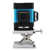 Muli 12 Lines Affixing Instrument 3D Green Light Floor Level with Remote Control