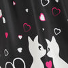 Valentine Cat Heart Sleeveless Dress