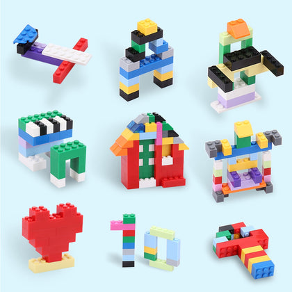 1000PCS Basic Building Brick Kit Educational DIY Set Compatible to All Major brands