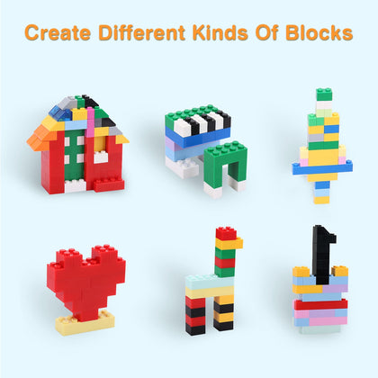 1000PCS Basic Building Brick Kit Educational DIY Set Compatible to All Major brands