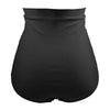 Plus Size High Waist Ruched Swim Briefs