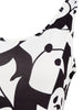 Panda Print A Line Casual Dress
