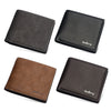 Baellerry PU Leather Simple Design Casual Men Wallet