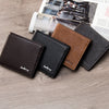 Baellerry PU Leather Simple Design Casual Men Wallet