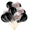 12 inch 15pcs Agate Latex Confetti Balloon