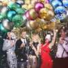 15pcs Mixed Confetti Latex Balloons Party Birthday Decoration