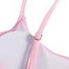 Spaghetti Strap Padded Wireless High Waist Women Sports Bikini Set