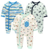 KIDDIEZOOM Baby Long Sleeve Romper 3pcs