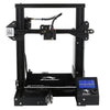 Creality 3D Ender - 3X ( Ender - 3 Upgraded Version ) 3D Printer with Tempered Glass Bed + 5pcs 0.4mm Nozzle