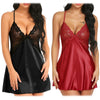 Lace Panel Criss Cross T Back Babydoll