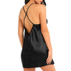 Lace Panel Criss Cross T Back Babydoll