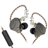 KZ ZSN pro Headphones Quad-core Moving Iron Double Circle Diy Custom Wireless  Call Sports