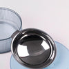 Cat Feeding Bowl Heatable Stainless Steel for Cats Dogs Pets