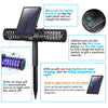 Solar Powered Outdoor Mosquito Fly Bug Insect Zapper Killer Trap Lamp Light