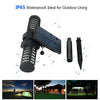 Solar Powered Outdoor Mosquito Fly Bug Insect Zapper Killer Trap Lamp Light